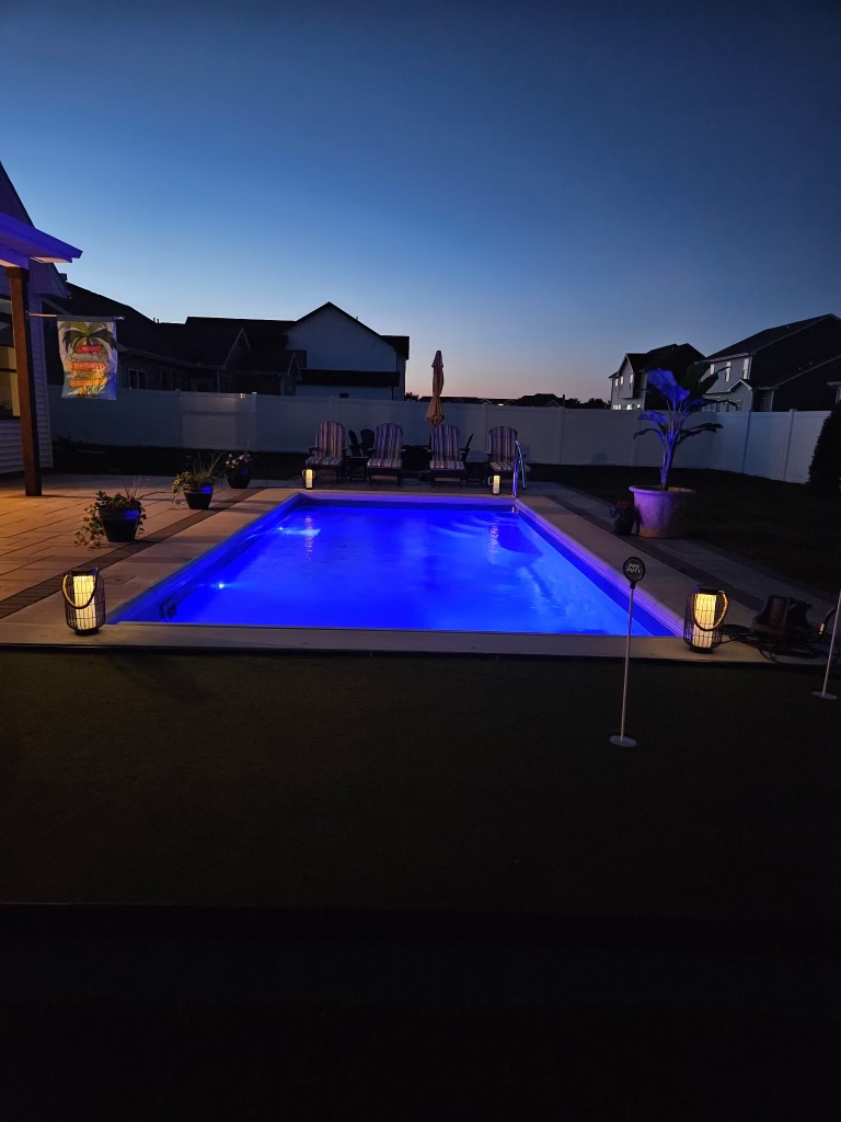 Custom Pools install — Central Illinois