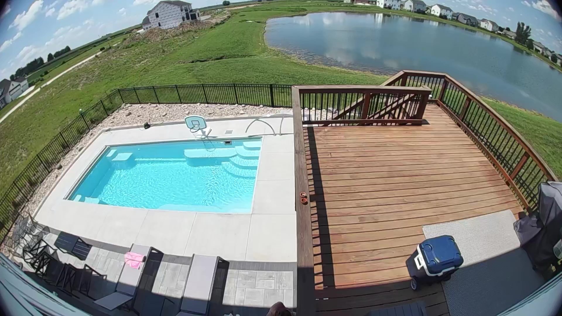 Custom Pools install — Central Illinois