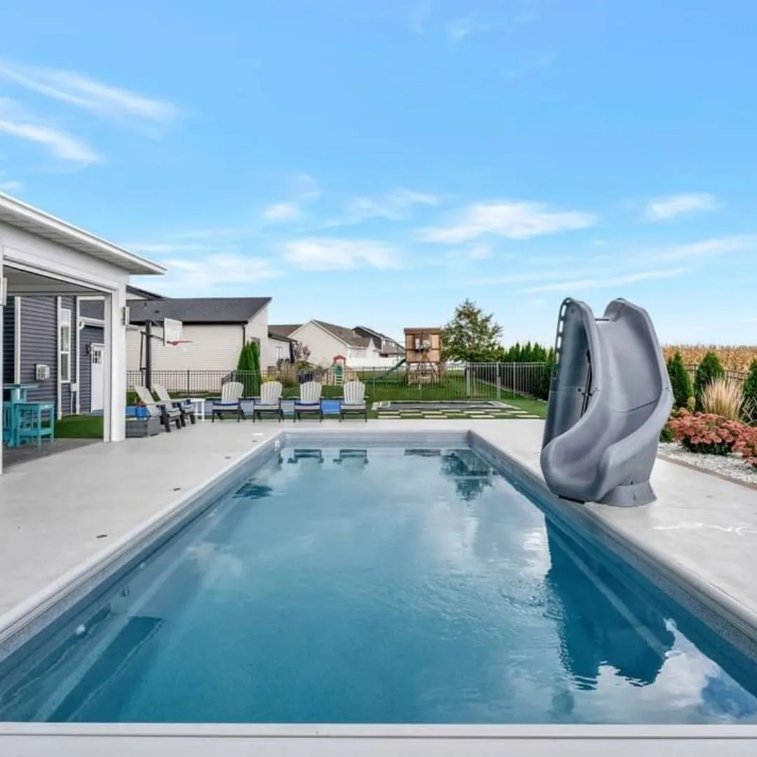 custom pool project in Vermilion County near Rantoul IL